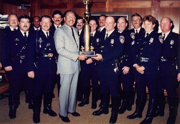 Mid Atlantic Police Motorcycle Rodeo team 1988